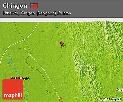 Physical 3D Map of Chingon