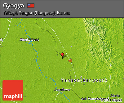 Physical 3D Map of Gyogya