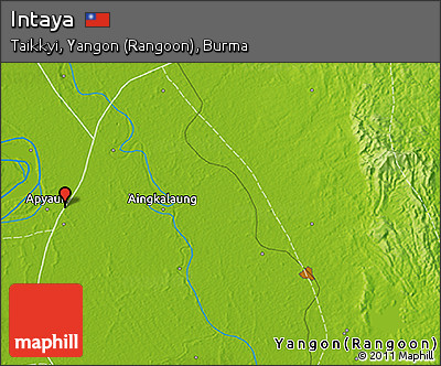 Physical 3D Map of Intaya