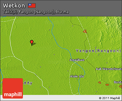 Physical 3D Map of Wetkon