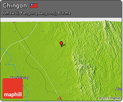 Physical 3D Map of Chingon