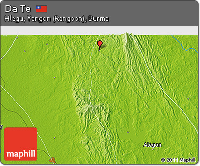 Physical 3D Map of Da Te