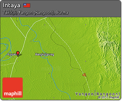 Physical 3D Map of Intaya