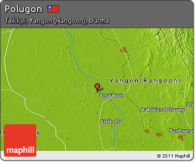 Physical 3D Map of Polugon