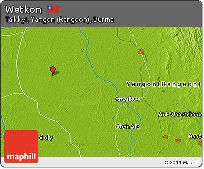 Physical 3D Map of Wetkon