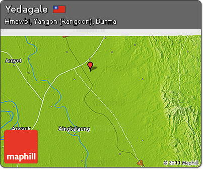 Physical 3D Map of Yedagale