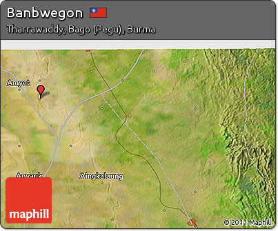Satellite 3D Map of Banbwegon