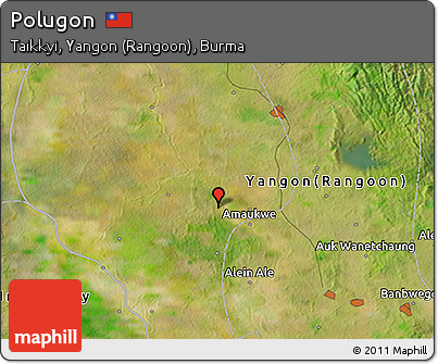 Satellite 3D Map of Polugon