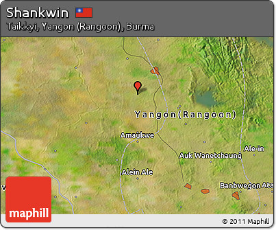 Satellite 3D Map of Shankwin