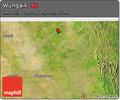 Satellite 3D Map of Wungaik