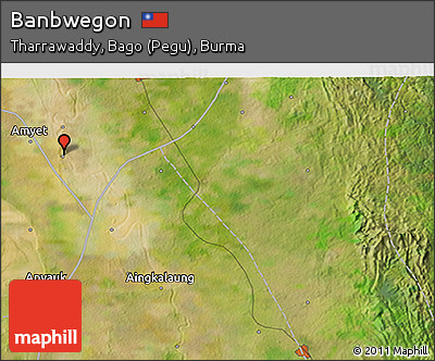 Satellite 3D Map of Banbwegon