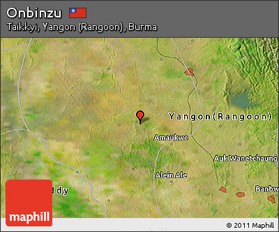 Satellite 3D Map of Onbinzu