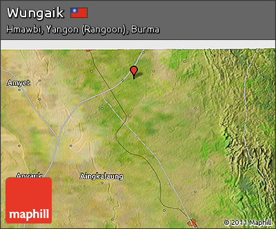 Satellite 3D Map of Wungaik