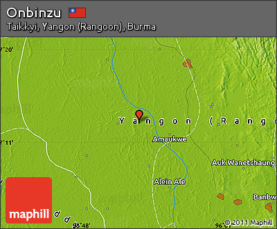 Physical Map of Onbinzu