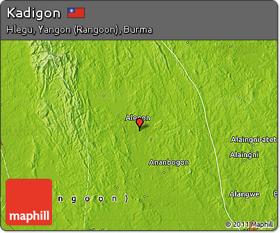 Physical Map of Kadigon
