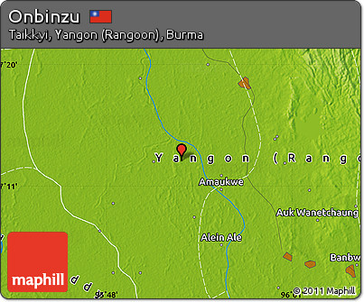 Physical Map of Onbinzu