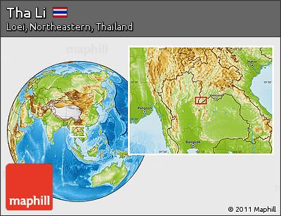 Physical Location Map of Tha Li