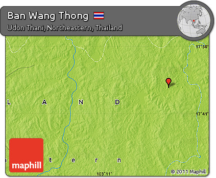 Physical Map of Ban Wang Thong