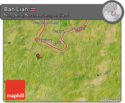 Satellite Map of Ban Lian