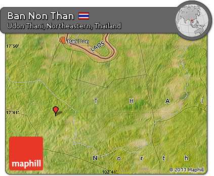 Satellite Map of Ban Non Than