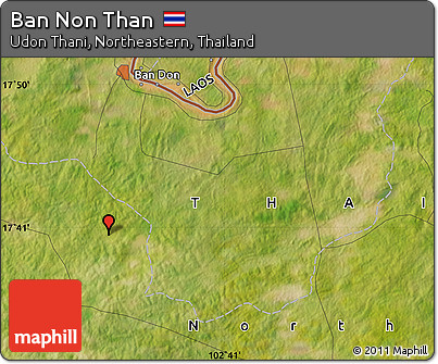 Satellite Map of Ban Non Than