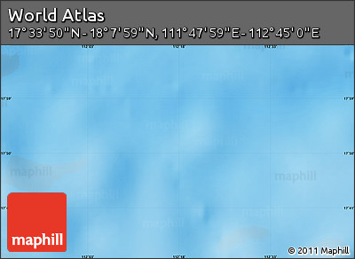 Physical Map of the Area around 17° 50' 55" N, 112° 16' 30" E