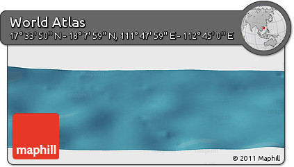 Satellite Panoramic Map of the Area around 17° 50' 55" N, 112° 16' 30" E
