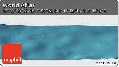 Satellite Panoramic Map of the Area around 17° 50' 55" N, 112° 16' 30" E