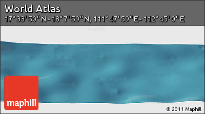 Satellite Panoramic Map of the Area around 17° 50' 55" N, 112° 16' 30" E