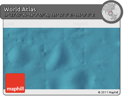 Satellite 3D Map of the Area around 17° 50' 55" N, 115° 40' 30" E