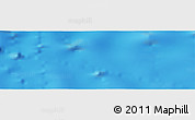 Shaded Relief Panoramic Map of the area around 17° 50' 55" N, 115° 31' 30" W