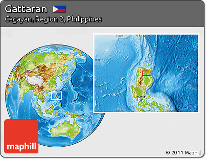 Physical Location Map of Gattaran