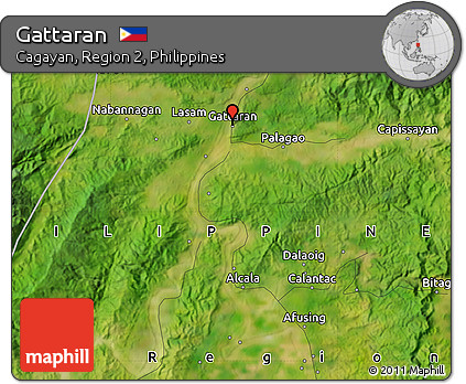 Satellite Map of Gattaran
