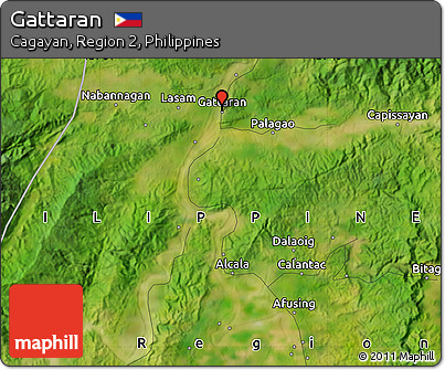 Satellite Map of Gattaran
