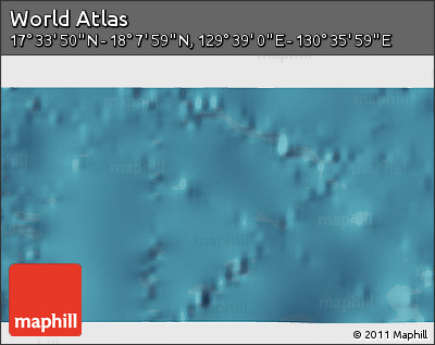 Satellite 3D Map of the Area around 17° 50' 55" N, 130° 7' 30" E