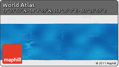 Physical Panoramic Map of the Area around 17° 50' 55" N, 164° 58' 29" E