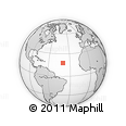 Outline Map of the Area around 17° 50' 55" N, 39° 52' 30" W, rectangular outline