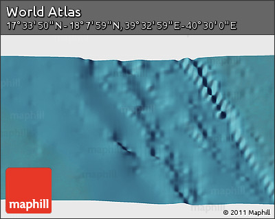 Satellite 3D Map of the Area around 17° 50' 55" N, 40° 1' 29" E