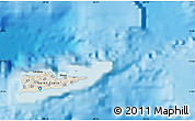 Shaded Relief Map of the area around 17° 50' 55" N, 64° 31' 30" W