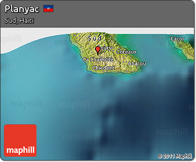 Satellite 3D Map of Planyac