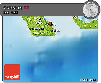 Physical Map of Coteaux