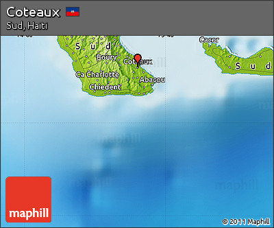 Physical Map of Coteaux
