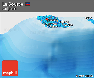 Political Panoramic Map of La Source