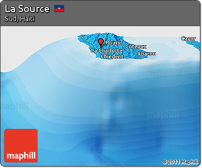 Political Panoramic Map of La Source