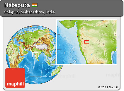 Physical Location Map of Nāteputa