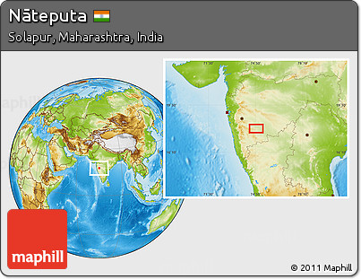 Physical Location Map of Nāteputa
