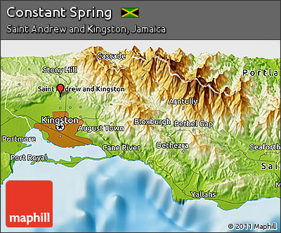 Physical 3D Map of Constant Spring