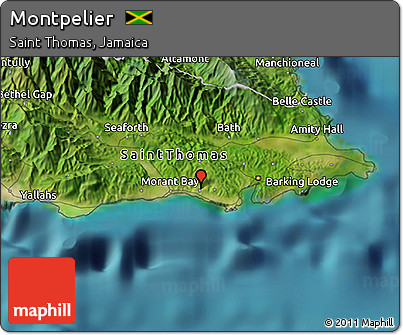 Satellite 3D Map of Montpelier