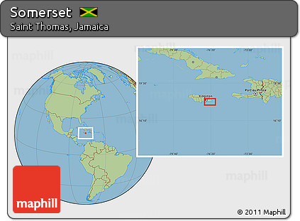 Savanna Style Location Map of Somerset