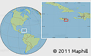 Savanna Style Location Map of Seaforth